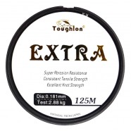 Волосінь рибальська, Toughlon Extra, 125м, перетин 0.181мм
